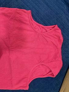Half Sleeves Crop Top