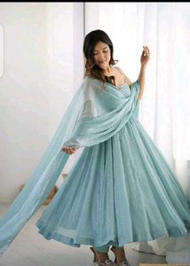 ❄️Women's Sky Crunch Silk Gown❄️