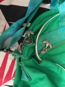Adidas Originals Vintage Green Duffle /gym Bag
