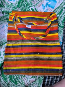 New Multicolor Kurta With Bottom