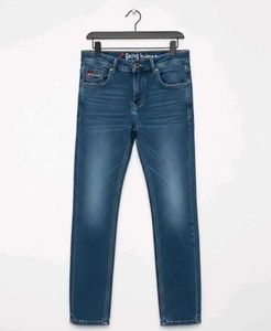 Being Human Men's Dark Wash Slim Fit Jeans