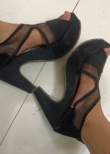 Party Wear Black 🖤 High Heels 👠