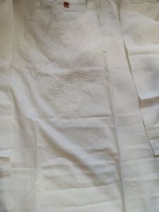 Short White Kurta