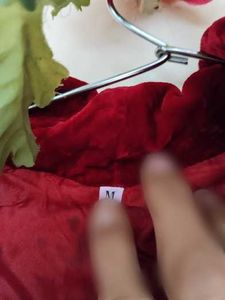 Elegant Velvet Maxi Dress with flaws