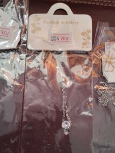🔥But2Get2Free🔥 Silver Necklace Set