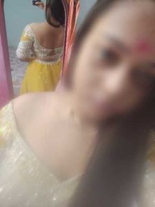 Yellow Sequin Lehenga Choli