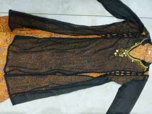 black Elegant Kurta 🖤