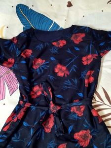 Floral Print Midi Dress