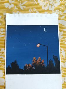 Hand painted Polaroids