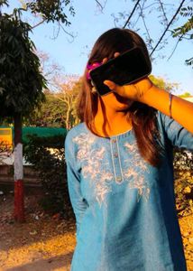 Blue Kurti