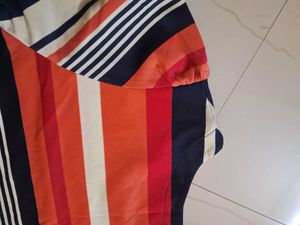 Striped Casual Dress