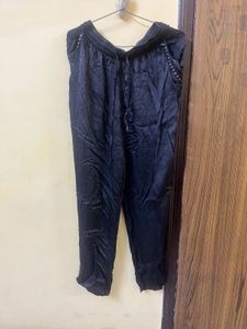 Vintage Studded Satin Pant Set