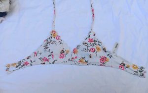 Shein Floral Bikini Top