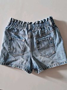 Combo Denim Shorts Girls