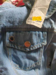 Distressed Denim Jacket