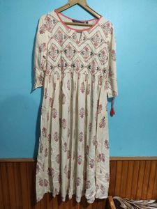 Printed Ethnic Dress