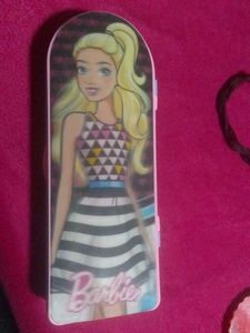 Transparent Barbie Box With Scale