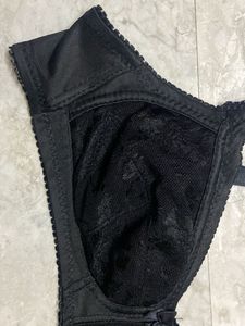 Black Lace Bra