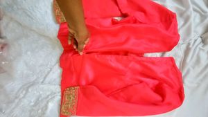 Magenta Bridal Lehenga Set With Dupatta