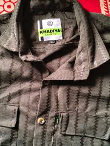 Stylish Green Striped Shirt