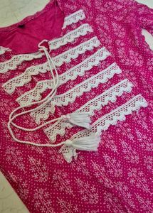 Pink Kurta