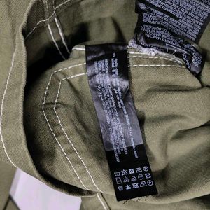 Zara Green Shirt Jacket Shacket