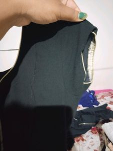 Siffon Black Kurti