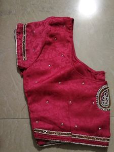 Beautiful Pearl Embroidery Saree
