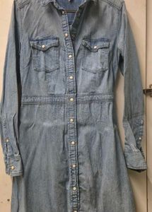 Denim Shirt Dress