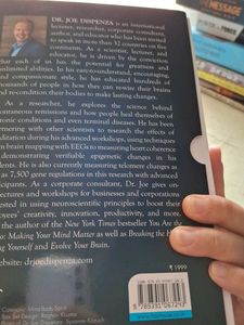 Dr. Joe Dispenza 3 Books