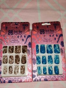 Combo Of Tye Dye Press On Nails