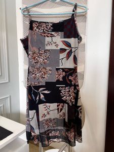 Floral Print Slip Dress