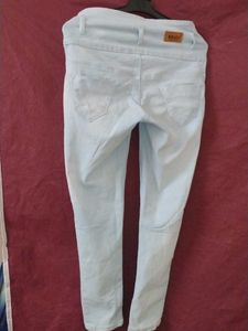Light Blue High-Waisted Jeans