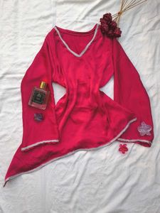 Y2k Corset Assymetrical Kurti❤️