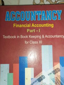 Accountancy Textbook XI