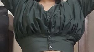 Chic Olive Crop Top
