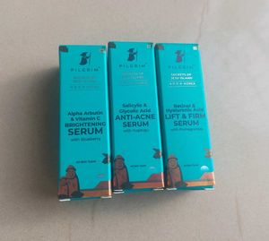 Combo Of 3 Bestselling Pilgrim Mini Serums