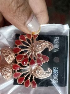 Peacock Shape Earrings