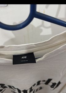 bonker track pant &amp; h&amp;m tshirt