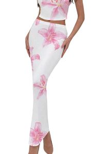 Prettiest White Floral Co-Ord Set🎀💗