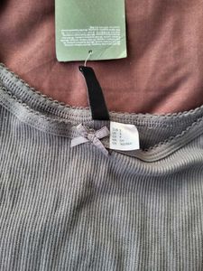 H&amp;M Bow Detailed Strappy TOP / Size-S