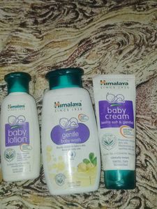 Baby Wash Bab Lotion Cream Combo