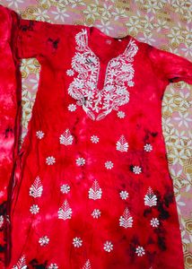 Kurta With Plazo Set Full Mirror Work