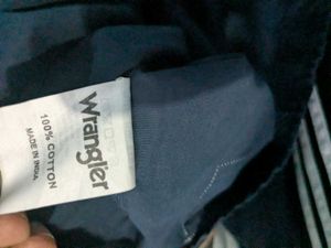 Wrangler Navy Blue Shirt