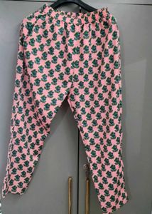 Floral Print Pink Ethnic Kurta