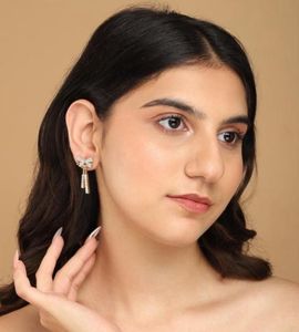 Bow Drop Earrings