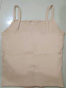 Cute Buttoned Tank Top