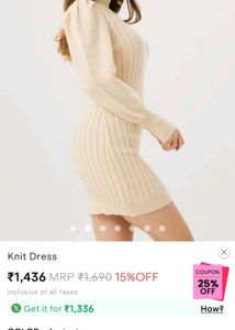 Knit Dress From Urbanic