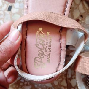 Pink Strappy Sandals