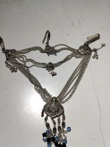 Silver Tone Fashion kamarband